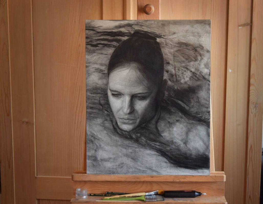 Papier zum Zeichnen von realistischen Portraits