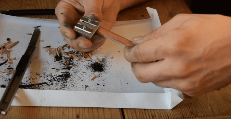 Stift spitzen