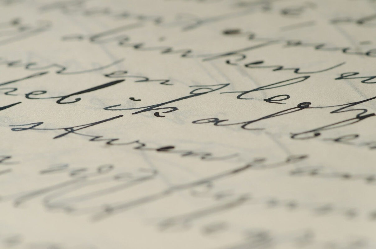 Unterschied Lettering Kalligrafie