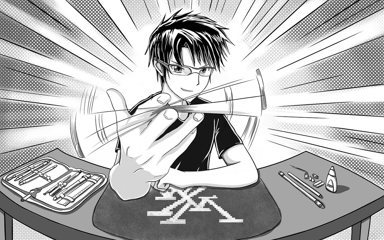 Männliche Manga Figuren zeichnen