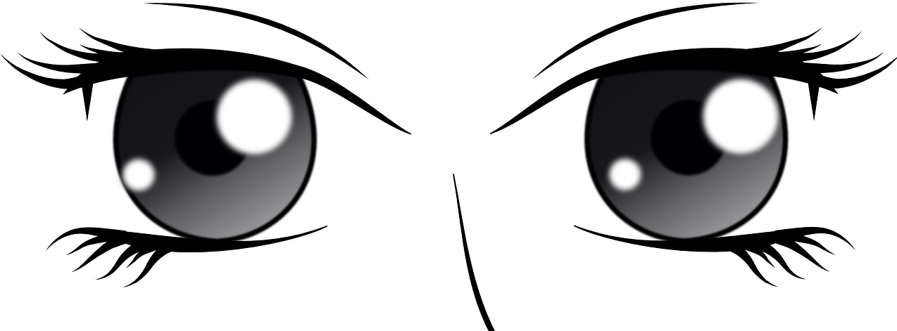Manga Augen Schatten zeichnen